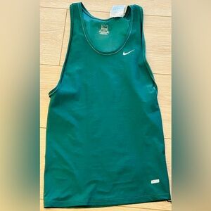 Nike Pro Tank Top Unisex Size Small Sleeveless Forest Green